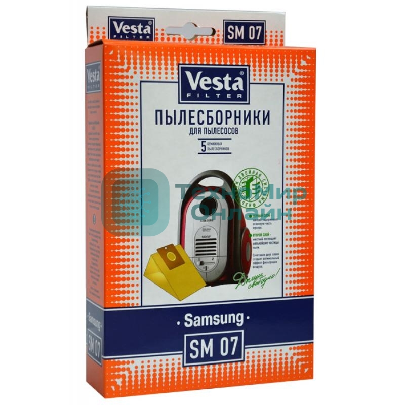 Комплект пылесборников Vesta SM 07 Samsung