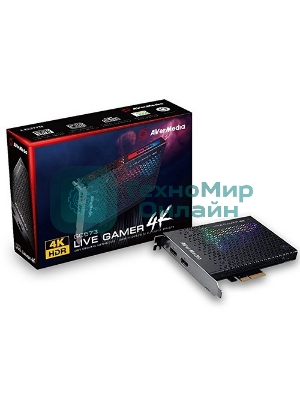 Карта видеозахвата Avermedia LIVE GAMER 4K GC573 внутренний PCI-E