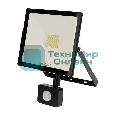 Прожектор светодиодный Rexant с датчиком движения 50 Вт 200–260В IP44 4000 лм 6500 K холодный свет