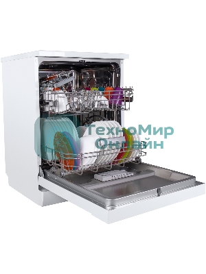 Посудомоечная машина Maunfeld MWF12S, белый, 59.8 см, 12 компл., 52 дБ, класс A+