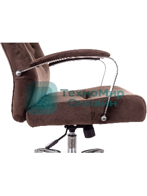 Кресло Бюрократ T-9928SL Fabric Italia 6 коричневый, ткань