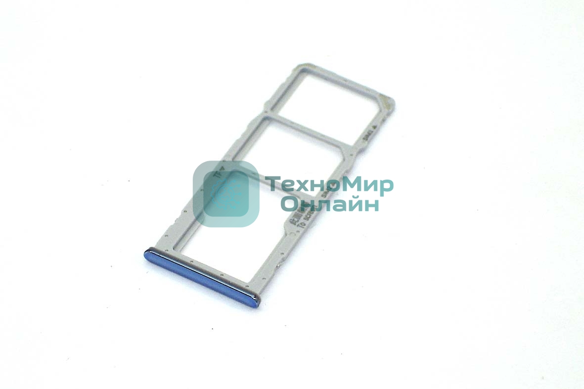 Лоток для SIM-карты Huawei Y9 2019 фиолетовый