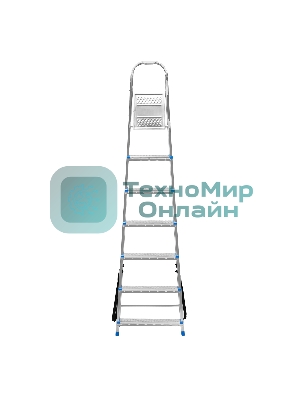 Стремянка Сибртех 7 ступеней, стальная, оцинкованная