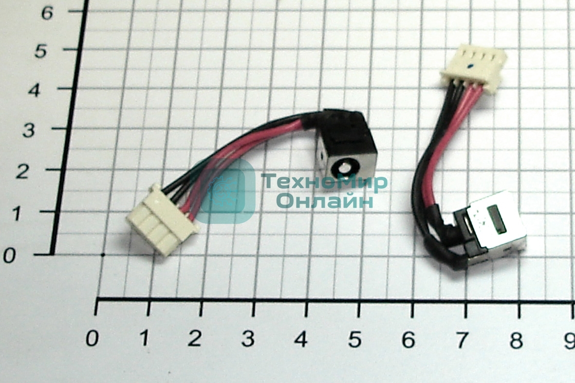 Разъем для ноутбука Fujitsu S7200 S7210 S7211 с кабелем