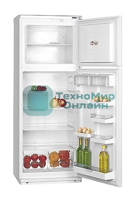 Холодильник Atlant МХМ-2835-90 белый двухкамерный 202/70л морозилка сверху