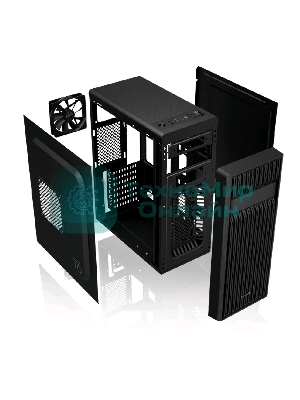 Компьютерный корпус Zalman ZM-T6 черный без БП ATX 1xUSB 2.0 1xUSB 3.0 audio bott PSU