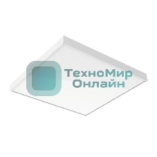 Светильник LED 595х595х50 36Вт 4000К IP20 офисный встраив. накладной без рассеив. VARTON V1-A0-00070-01000-2003640