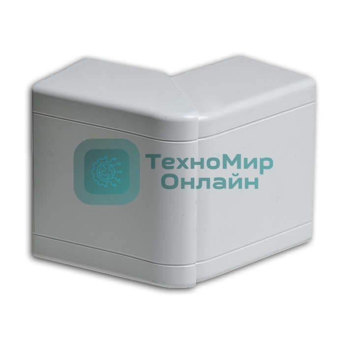 Угол внешний 100х60/40 разводной бел. Рувинил УВШ-100х60