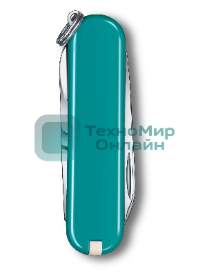 Нож перочинный Victorinox Classic Mountain Lake (0.6223.23G) 58мм 7 функций карт.коробка
