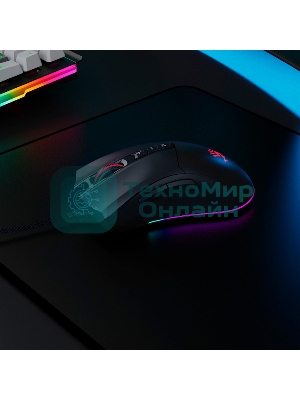 Мышь проводная A4Tech Bloody ES9 Plus черный, 10000 dpi, USB, кнопки - 8