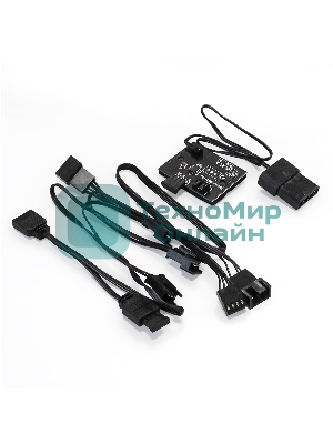 Система жидкостного охлаждения ExeGate BlackWater-240.PWM.ARGb черный, 120 мм, алюминий, 2000 об/мин, 27 дБ, 4 pin, 220 Вт