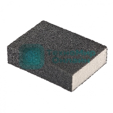 Губка для шлифования Matrix, 100 х 70 х 25 мм, средняя плотн., P 80