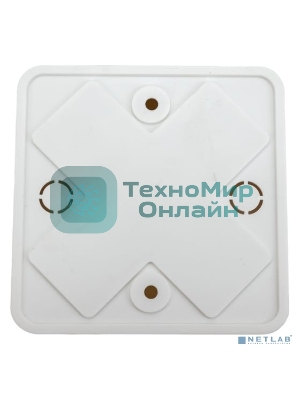 Коробка КМ41212-01 распаячная IEK UKO10-075-075-020-K01 для о/п 75х75х20 мм белая (6 клемм 6мм2)