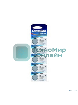 Батарейка литиевая Camelion.CR2032 BL-5 (CR2032-BP5, 3V)