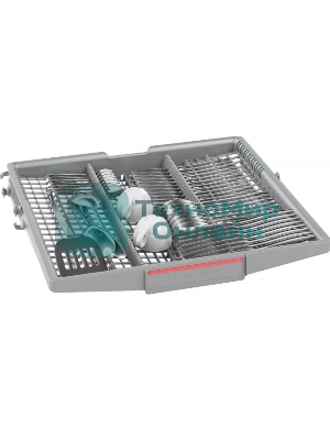 Встраиваемая посудомоечная машина Bosch SMV6ECX08E, серебристый, 59.8 см, 14 компл., 42 дБ, класс G