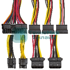 Блок питания ExeGate TPS450 (EX292228RUS), 450Вт, 80мм, черный