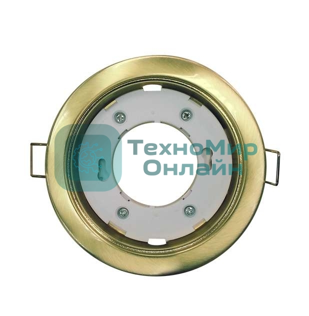 Светильник JazzWay PGX53 10639.23 зол. мат. 106х39мм