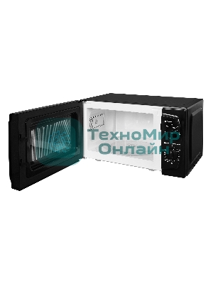 Микроволновая печь Starwind SWM5420 черный, 20 л, 700 Вт, переключатели - поворотный механизм
