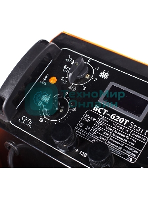 Устройство пуско-зарядное PATRIOT BCT-620T Start220В±15% 3300Вт 12/24В з/п90/550А 50-1000А/ч 25кг