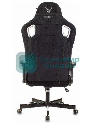 Кресло Бюрократ Knight Outrider Light-20 черный, ткань, 120 кг, механизм качания