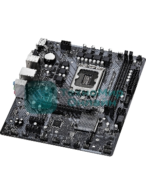 Материнская плата ASRock H610M-H2/M.2 D5, LGA 1700, Intel H610, 2xDDR5, 4xSATA, 1xM.2, 1xPCIe 4.0 x16, 1xPCIe x1, 2xHDMI, 1x 1Gb LAN, 4xUSB-A 2.0, 2xUSB-A 3.2 Gen 1, 3x3.5 мм, 7.1, mATX