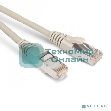Патч-корд Hyperline F/UTP, экранированный, Cat.5e, LSZH, 10 м, серый PC-LPM-STP-RJ45-RJ45-C5e-10M-LSZH-GY