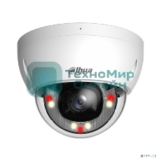 Уличная купольная IP-видеокамера Dahua DH-IPC-HDBW2849EP-S-IL-0280B SmartDualLight 8Мп, 1/2.7” CMOS, объектив 2.8мм, видеоаналитика, микрофон, ИК 30м, LED 30м, P67, IK10, металл