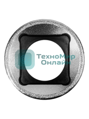 Головка торцевая удлиненная Stels 16 мм, 6-гранная, CrV, под квадрат 1/2