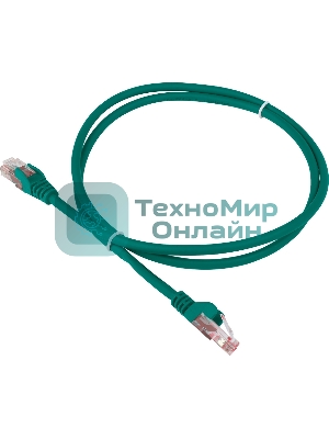 Патч-корд LANMASTER LSZH UTP кат.6, 0.5 м, зеленый