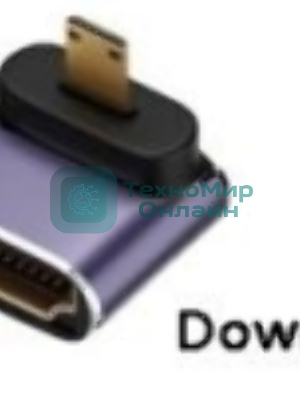 Переходник micro HDMI на HDMI вниз