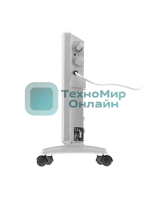 Конвектор электрический MTX CH-2000, белый, 2000 Вт, 25 м2, термостат