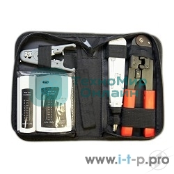 Монтажный инcтрумент 5bites Набор инструментов TK030, клещи LY-T210C 8p8c, LY-T2020 Krone, нож LY-501C, тестер кабеля LY-CT005