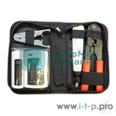 Монтажный инcтрумент 5bites Набор инструментов TK030, клещи LY-T210C 8p8c, LY-T2020 Krone, нож LY-501C, тестер кабеля LY-CT005