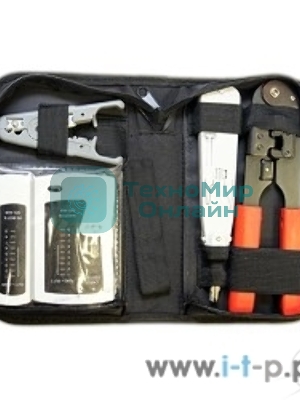 Монтажный инcтрумент 5bites Набор инструментов TK030, клещи LY-T210C 8p8c, LY-T2020 Krone, нож LY-501C, тестер кабеля LY-CT005