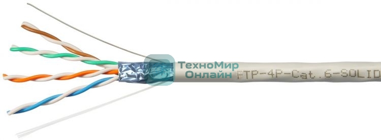 Кабель NEOMAX NM20601 Кабель FTP cat.6, 4 пары, (305м) 0.51 мм