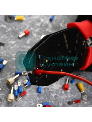 Кримпер Rexant HT-301 W для обжима изолированных клемм 0.5-6.0 мм²