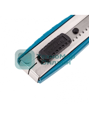 Нож Gross 195 мм, метал. корпус, выдв. сегм. лезвие 25 мм (SK-5), метал. напр-щая, клипса для ремня