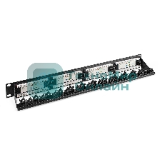 Патч-панель ExeGate EPP3-19-24-8P8C-C6-110D-C (19