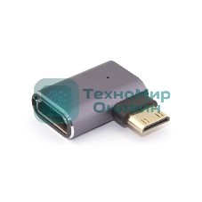 Переходник mini HDMI на HDMI влево
