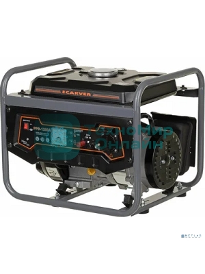 Электрогенератор бензиновый Carver PPG-1200, 1.05 кВт, 65 дБ, 24 кг