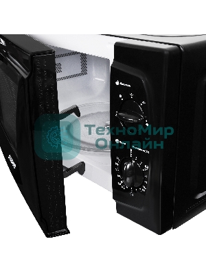 Микроволновая печь Starwind SWM5420 черный, 20 л, 700 Вт, переключатели - поворотный механизм