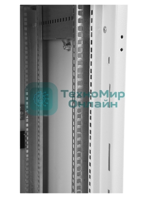 Шкаф телекоммуникационный напольный 42U (800x1000) дверь перфорированная (3 места), ШТК-М-42.8.10-4ААА