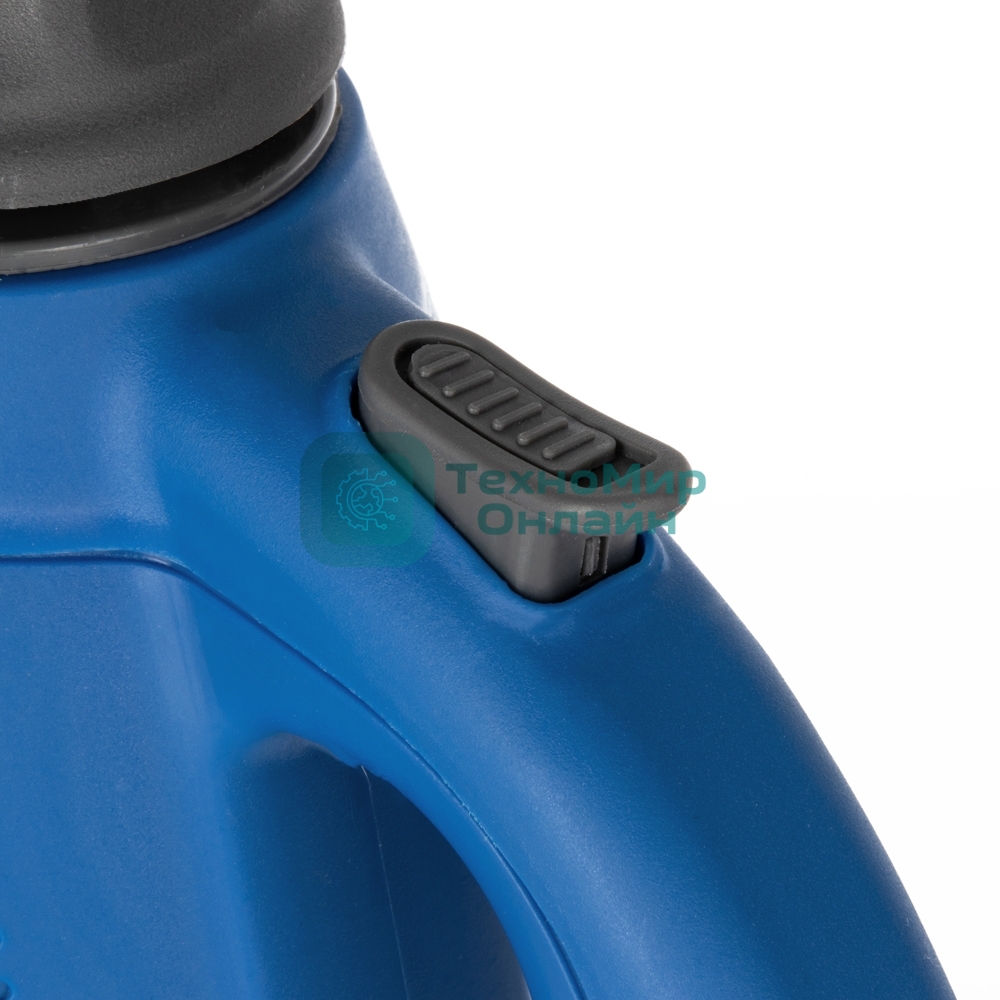 Универсальный пароочиститель Endever Odyssey Q-443, черный/синий, 900 Вт, 3.5 бар, 28 г/мин