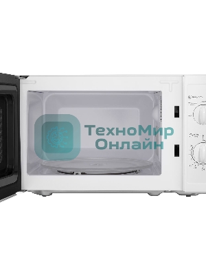 Микроволновая печь Maunfeld MFSMO.20.7WH белый, 20 л, 700 Вт, переключатели - поворотный механизм