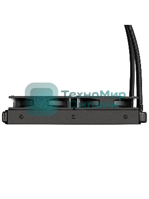 Система жидкостного охлаждения ExeGate BlackWater-240V2.PWM.RGb черный, 120 мм, алюминий, 2000 об/мин, 22 дБ, 4 pin, 220 Вт
