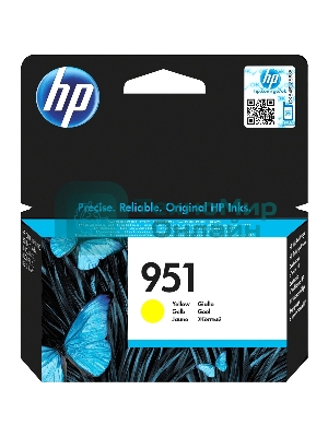 Картридж струйный HP CN052AE желтый для HP OJ Pro 8610/8620 (700стр.)