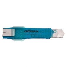 Нож Gross 195 мм, метал. корпус, выдв. сегм. лезвие 25 мм (SK-5), метал. напр-щая, клипса для ремня