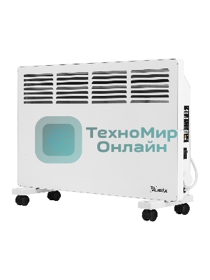 Конвектор электрический MTX КМ-1500.2 белый, 1500 Вт, 20 м2, термостат