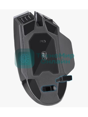 Мышь беспроводная Defender Oneshot GM-067 черный, 3200 dpi, радиоканал, USB, кнопки - 7