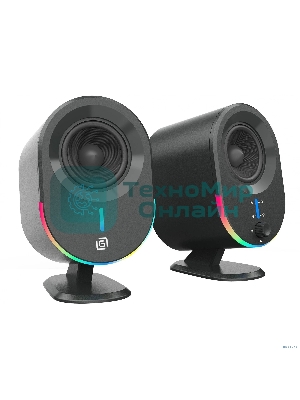 Акустическая система Оклик OK-303A 2.0 черный 20Вт BT